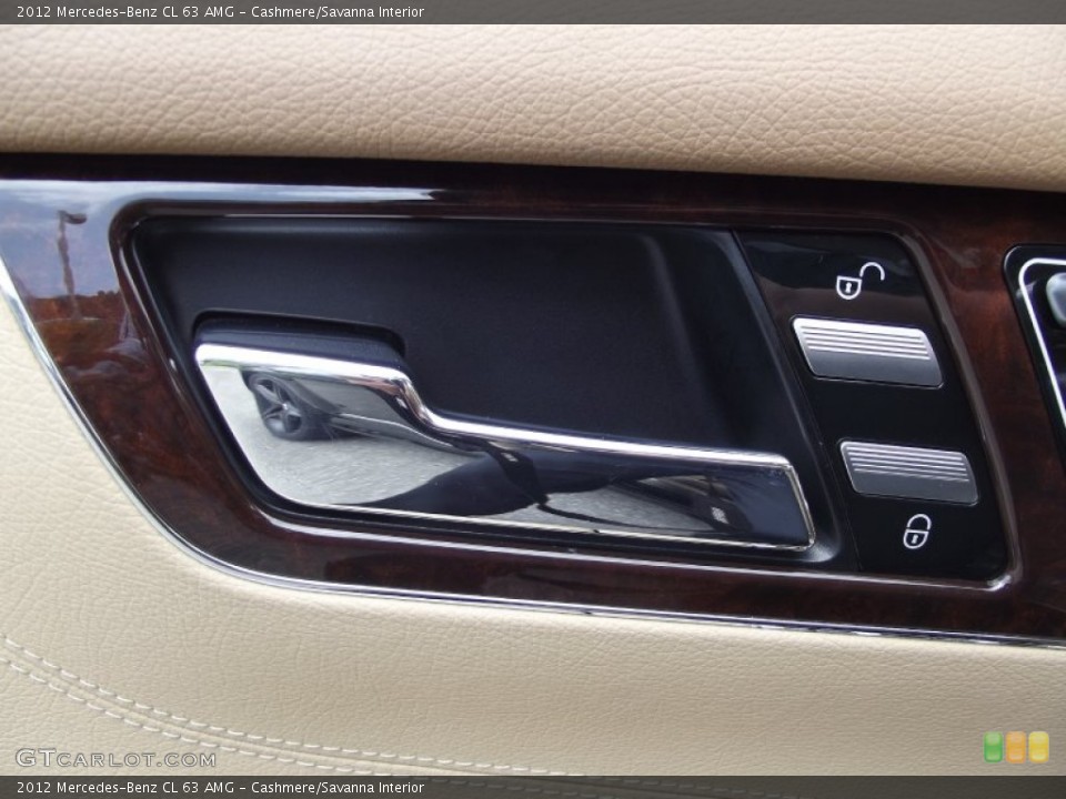 Cashmere/Savanna Interior Controls for the 2012 Mercedes-Benz CL 63 AMG #64734558