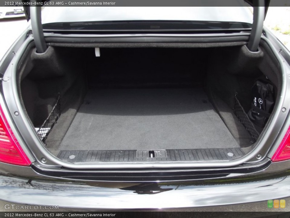 Cashmere/Savanna Interior Trunk for the 2012 Mercedes-Benz CL 63 AMG #64734594