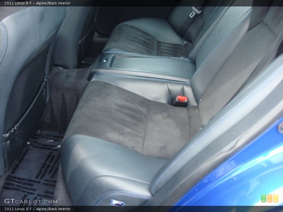 Alpine/Black Interior Photo for the 2011 Lexus IS F #64735842
