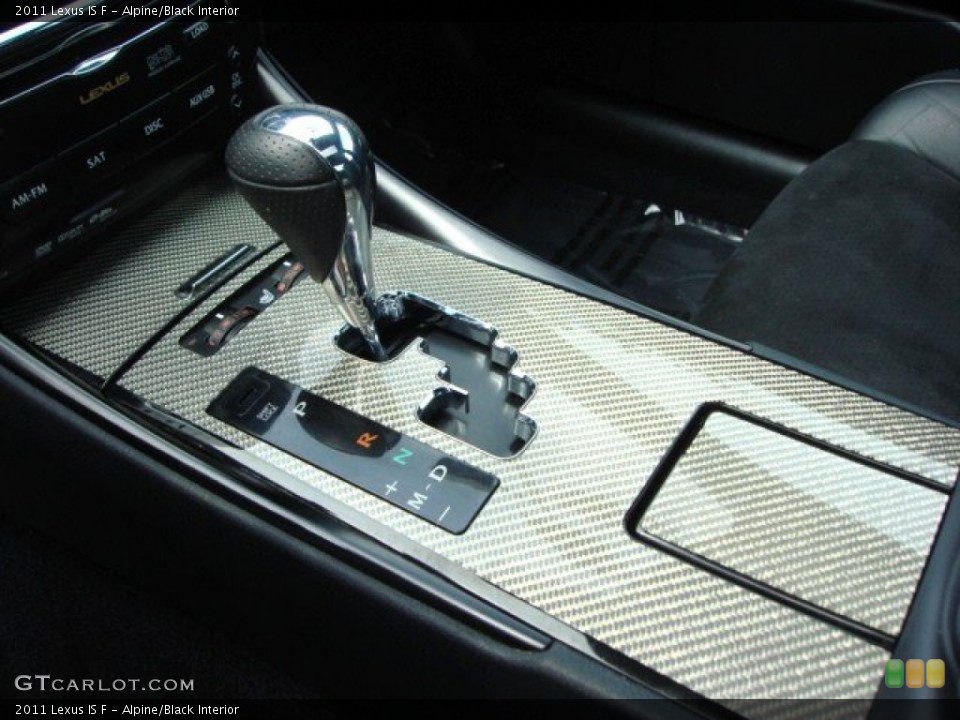 Alpine/Black Interior Transmission for the 2011 Lexus IS F #64736007