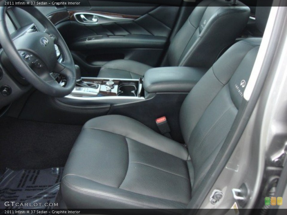 Graphite Interior Photo for the 2011 Infiniti M 37 Sedan #64736862