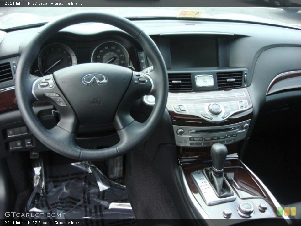 Graphite Interior Dashboard for the 2011 Infiniti M 37 Sedan #64736880