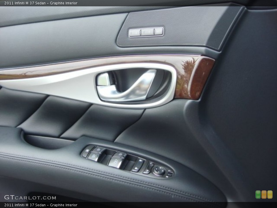 Graphite Interior Door Panel for the 2011 Infiniti M 37 Sedan #64736904