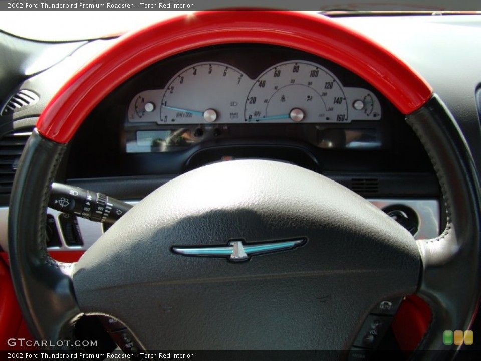 Torch Red Interior Gauges for the 2002 Ford Thunderbird Premium Roadster #64742421
