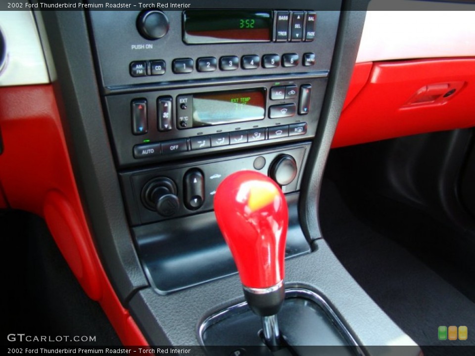 Torch Red Interior Transmission for the 2002 Ford Thunderbird Premium Roadster #64742439