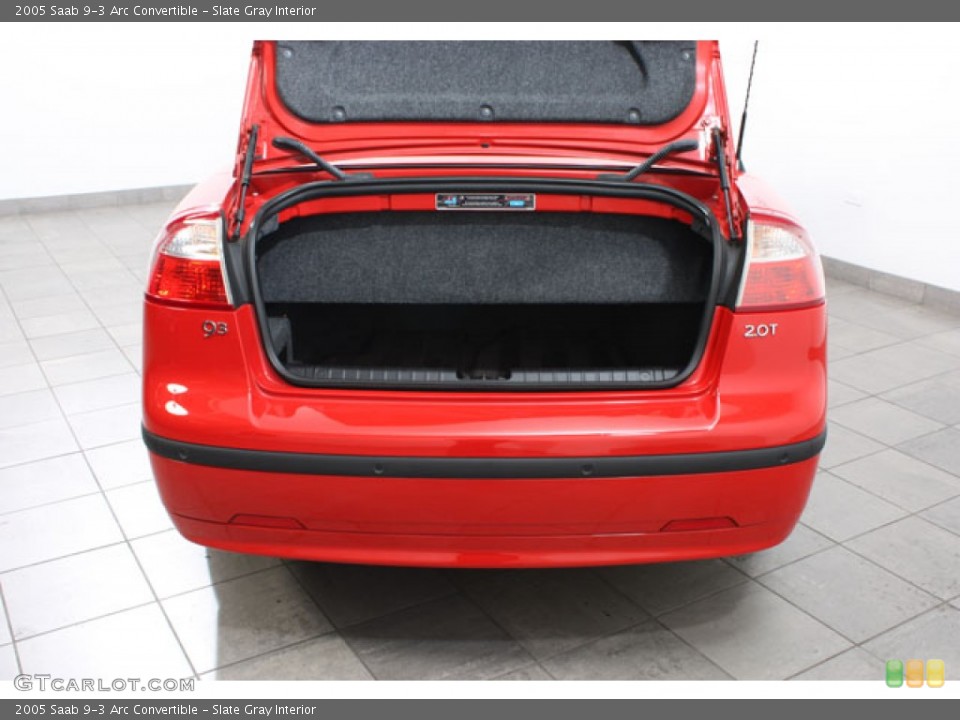 Slate Gray Interior Trunk for the 2005 Saab 9-3 Arc Convertible #64743768