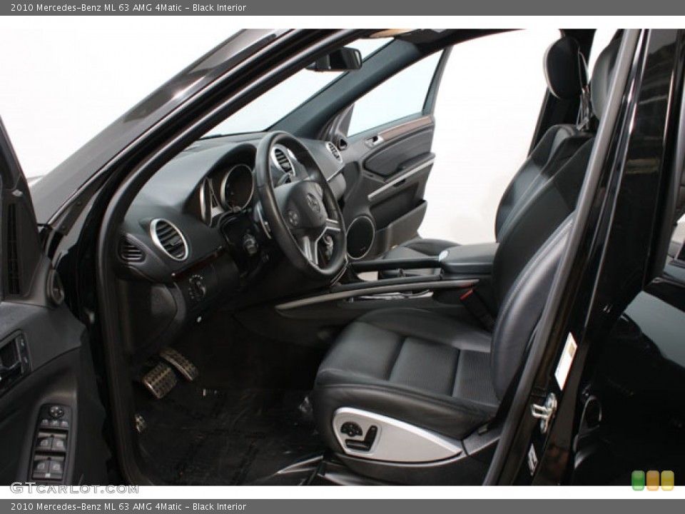 Black Interior Photo for the 2010 Mercedes-Benz ML 63 AMG 4Matic #64746807