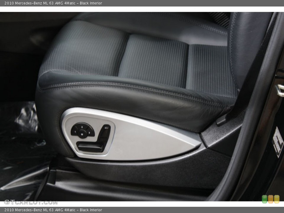 Black Interior Front Seat for the 2010 Mercedes-Benz ML 63 AMG 4Matic #64746831