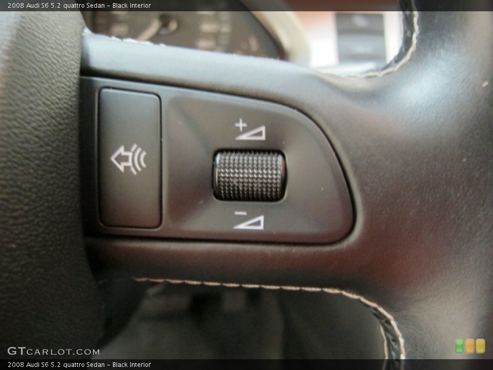 Black Interior Controls for the 2008 Audi S6 5.2 quattro Sedan #64749822