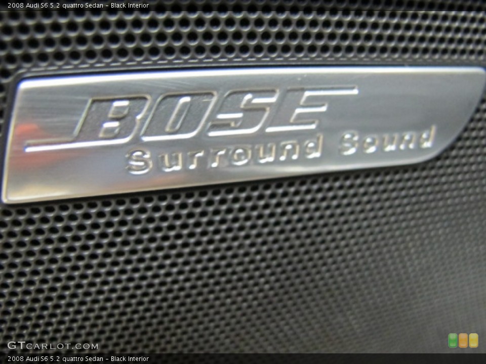 Black Interior Audio System for the 2008 Audi S6 5.2 quattro Sedan #64749834
