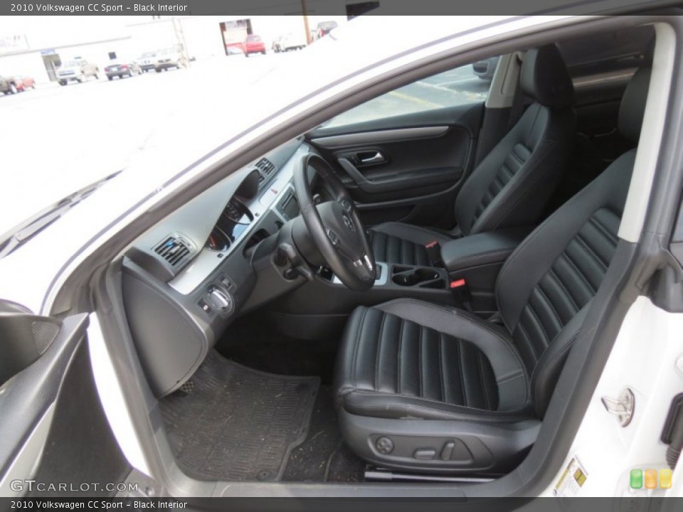 Black Interior Photo for the 2010 Volkswagen CC Sport #64752459