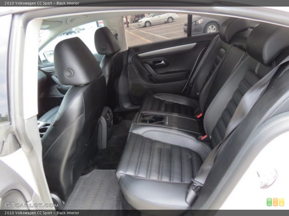 Black Interior Photo for the 2010 Volkswagen CC Sport #64752477