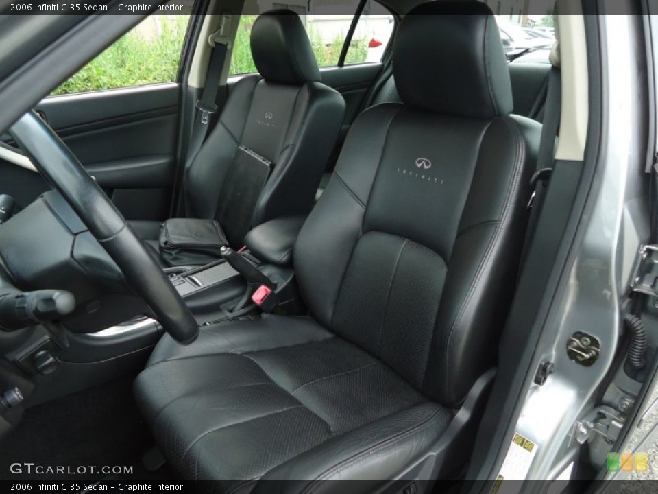 Graphite Interior Photo for the 2006 Infiniti G 35 Sedan #64759846