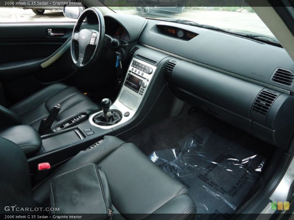 Graphite Interior Photo for the 2006 Infiniti G 35 Sedan #64759891