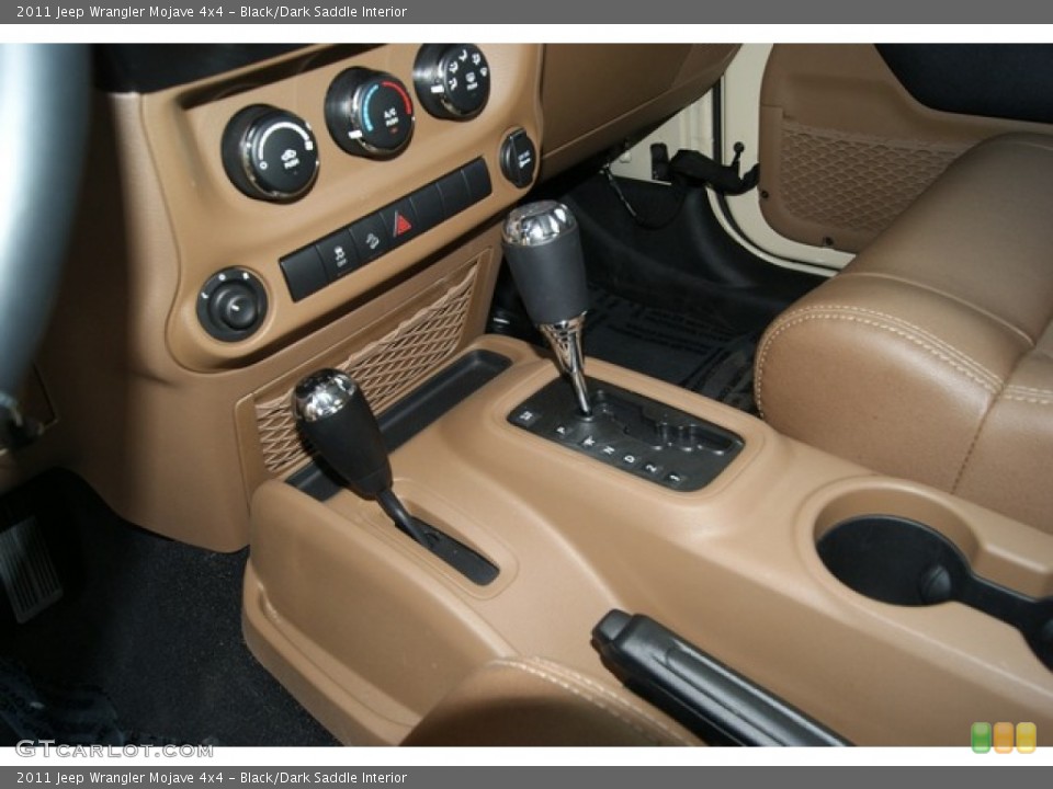 Black/Dark Saddle Interior Transmission for the 2011 Jeep Wrangler Mojave 4x4 #64770000