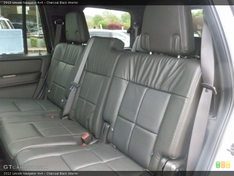 Charcoal Black Interior Rear Seat for the 2012 Lincoln Navigator 4x4 #64778712