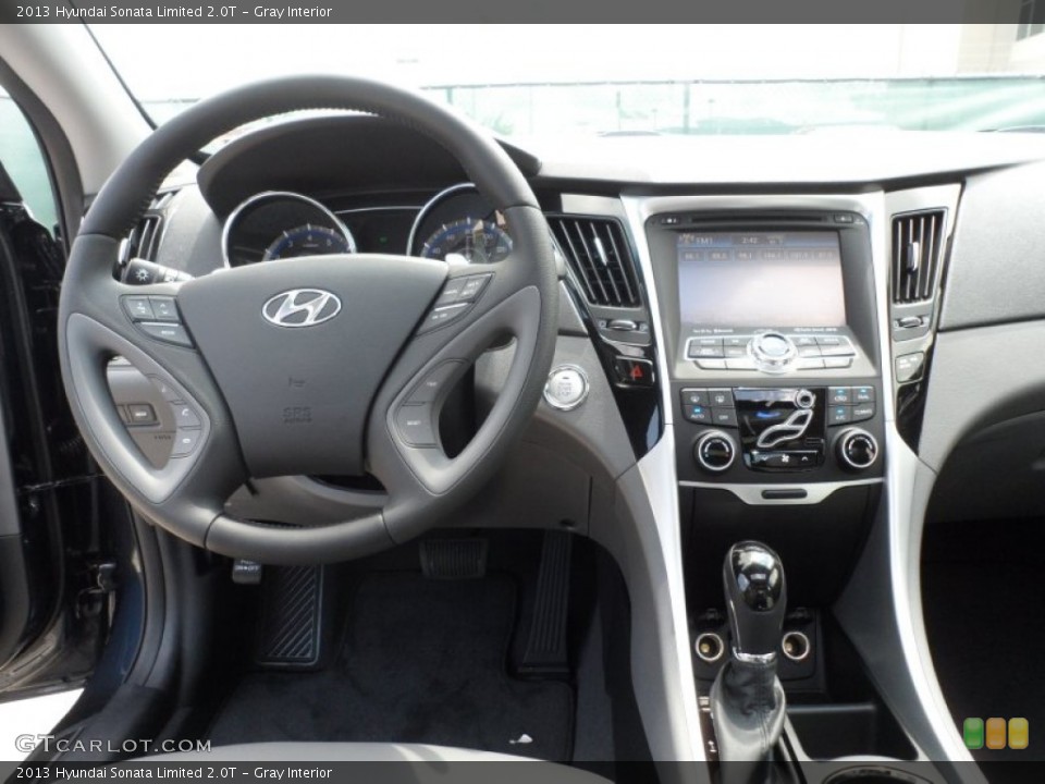 Gray Interior Dashboard for the 2013 Hyundai Sonata Limited 2.0T #64780569
