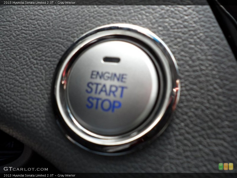 Gray Interior Controls for the 2013 Hyundai Sonata Limited 2.0T #64780620