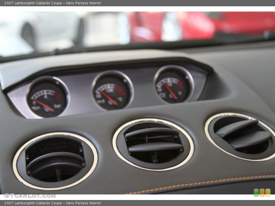 Nero Perseus Interior Gauges for the 2007 Lamborghini Gallardo Coupe #64782529