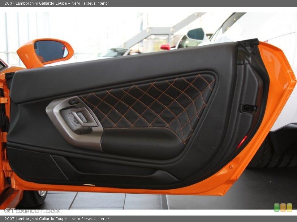 Nero Perseus Interior Door Panel for the 2007 Lamborghini Gallardo Coupe #64782678