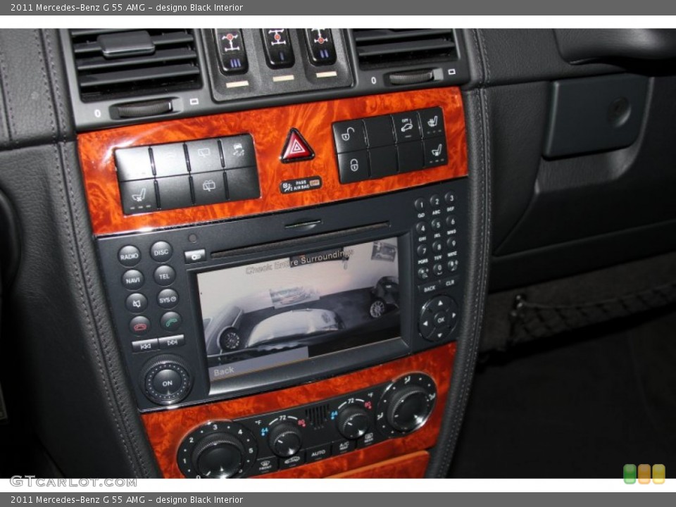 designo Black Interior Controls for the 2011 Mercedes-Benz G 55 AMG #64783071
