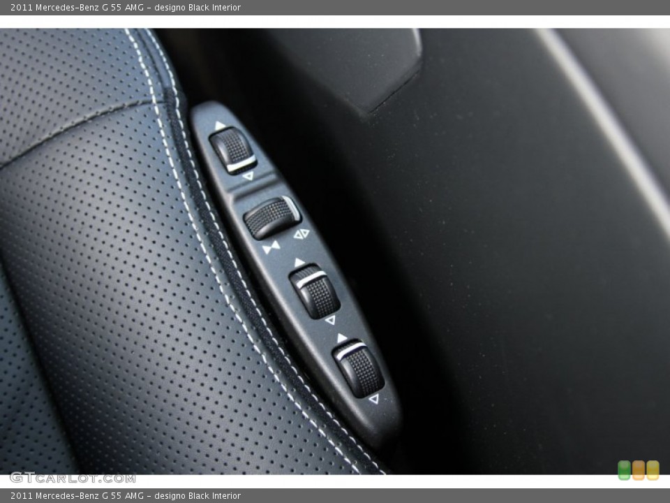 designo Black Interior Controls for the 2011 Mercedes-Benz G 55 AMG #64783116