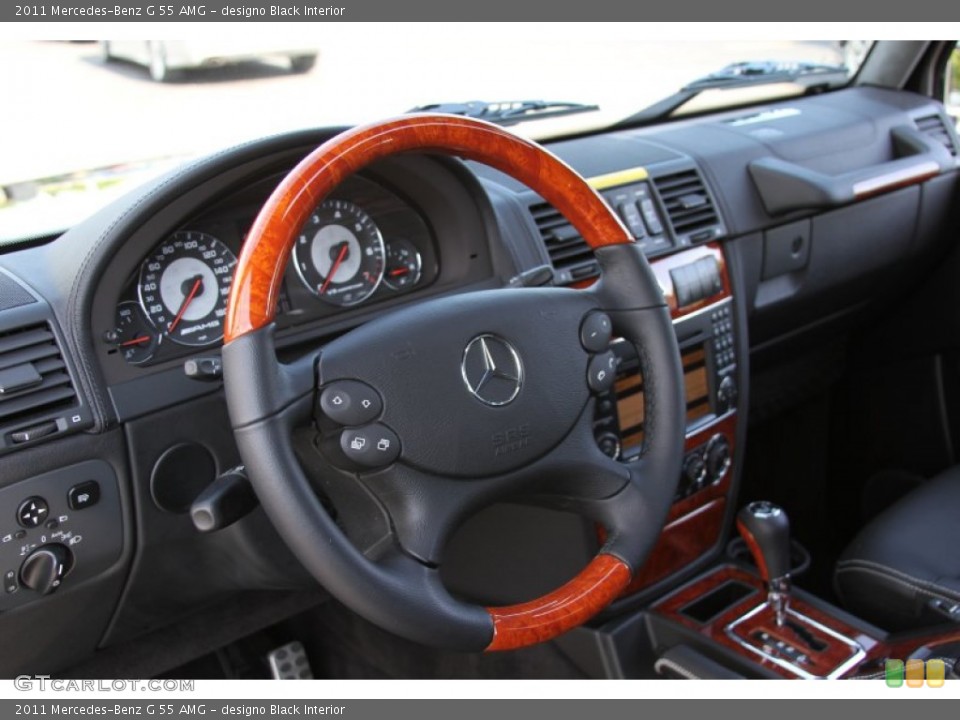 designo Black Interior Dashboard for the 2011 Mercedes-Benz G 55 AMG #64783125