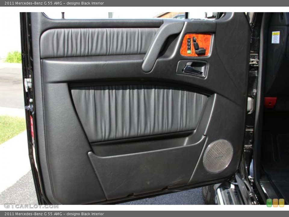 designo Black Interior Door Panel for the 2011 Mercedes-Benz G 55 AMG #64783302