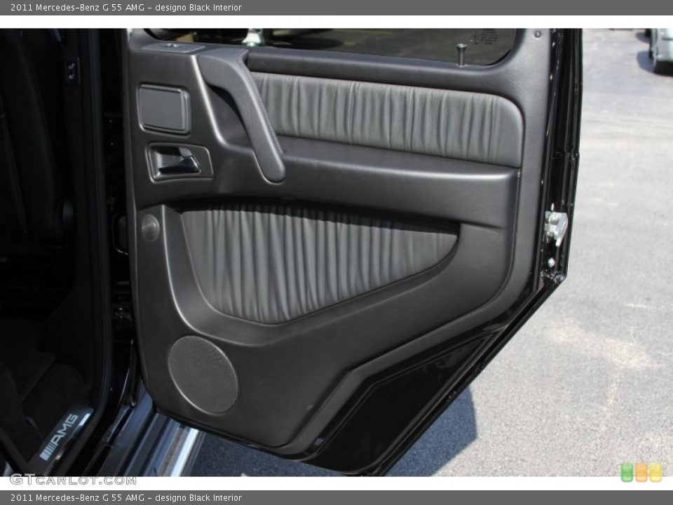 designo Black Interior Door Panel for the 2011 Mercedes-Benz G 55 AMG #64783323