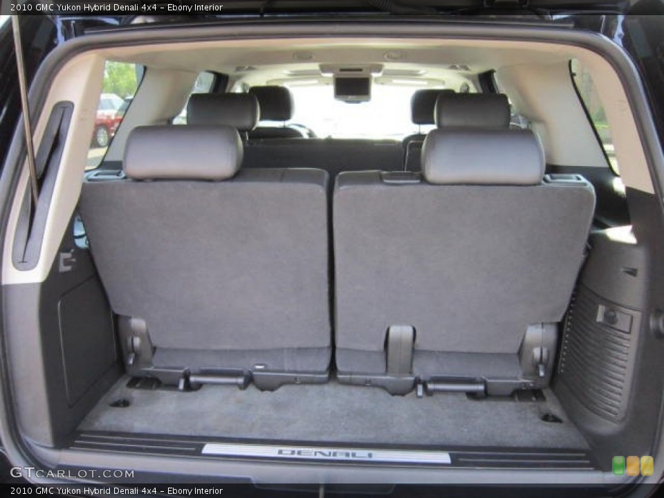 Ebony Interior Trunk for the 2010 GMC Yukon Hybrid Denali 4x4 #64784443