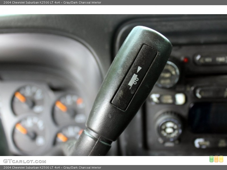 Gray/Dark Charcoal Interior Transmission for the 2004 Chevrolet Suburban K2500 LT 4x4 #64788792