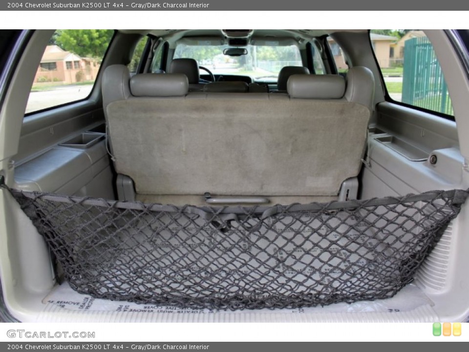 Gray/Dark Charcoal Interior Trunk for the 2004 Chevrolet Suburban K2500 LT 4x4 #64788945