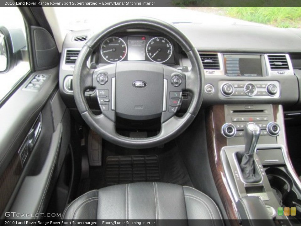 Ebony/Lunar Stitching Interior Dashboard for the 2010 Land Rover Range Rover Sport Supercharged #64790001