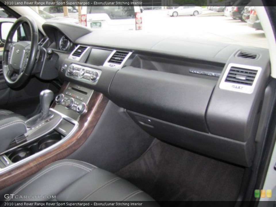 Ebony/Lunar Stitching Interior Dashboard for the 2010 Land Rover Range Rover Sport Supercharged #64790100