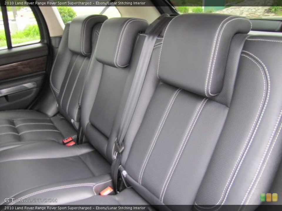 Ebony/Lunar Stitching Interior Photo for the 2010 Land Rover Range Rover Sport Supercharged #64790184