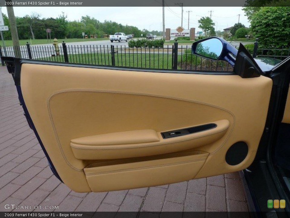 Beige Interior Door Panel for the 2009 Ferrari F430 Spider F1 #64792119