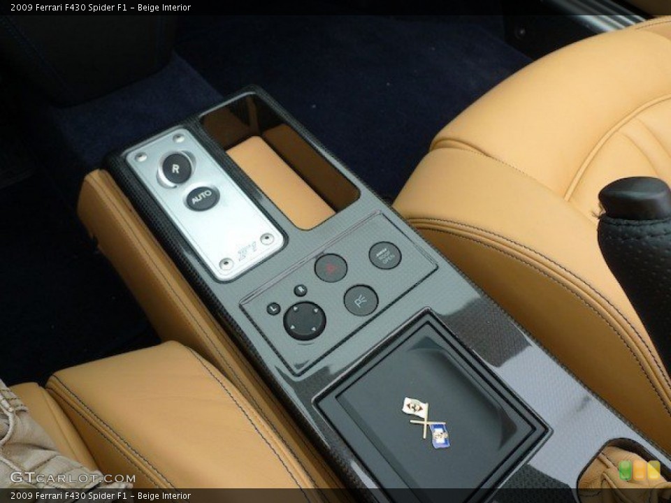 Beige Interior Transmission for the 2009 Ferrari F430 Spider F1 #64792230