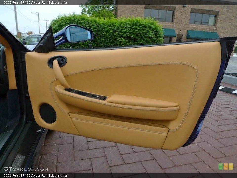 Beige Interior Door Panel for the 2009 Ferrari F430 Spider F1 #64792239