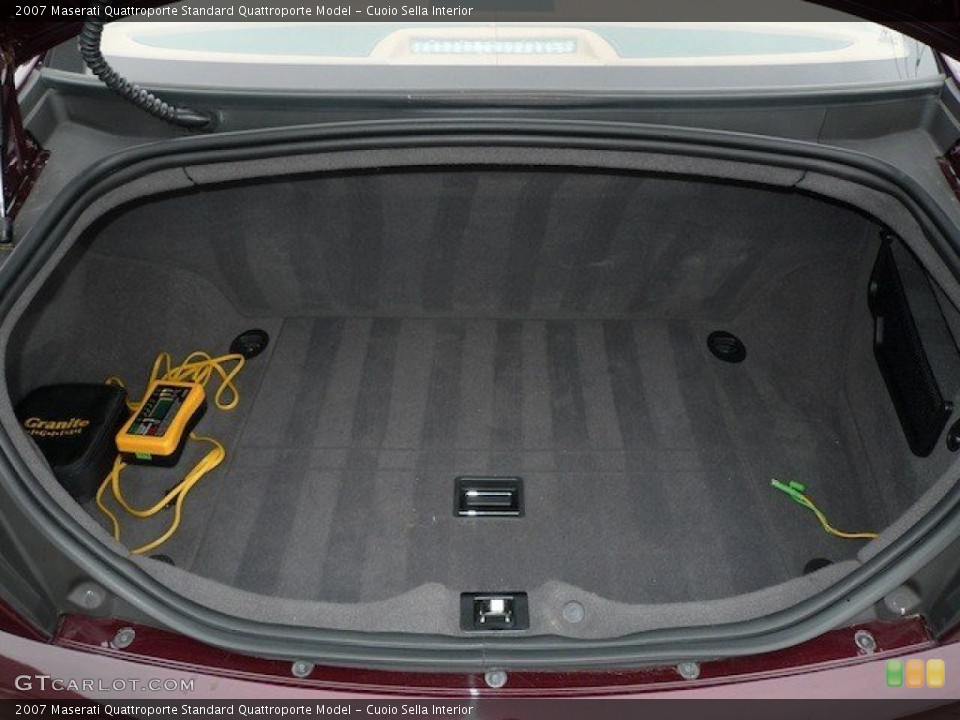Cuoio Sella Interior Trunk for the 2007 Maserati Quattroporte  #64792368