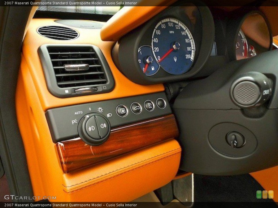 Cuoio Sella Interior Controls for the 2007 Maserati Quattroporte  #64792437