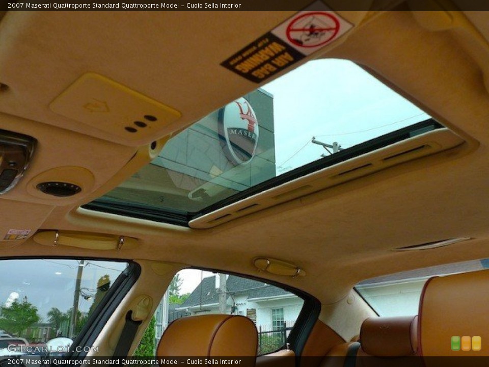 Cuoio Sella Interior Sunroof for the 2007 Maserati Quattroporte  #64792569