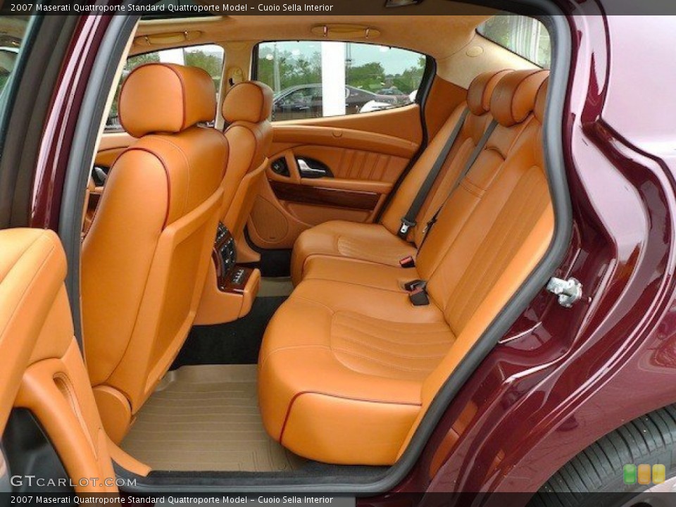 Cuoio Sella Interior Rear Seat for the 2007 Maserati Quattroporte  #64792602