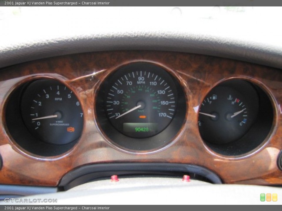Charcoal Interior Gauges for the 2001 Jaguar XJ Vanden Plas Supercharged #64793001
