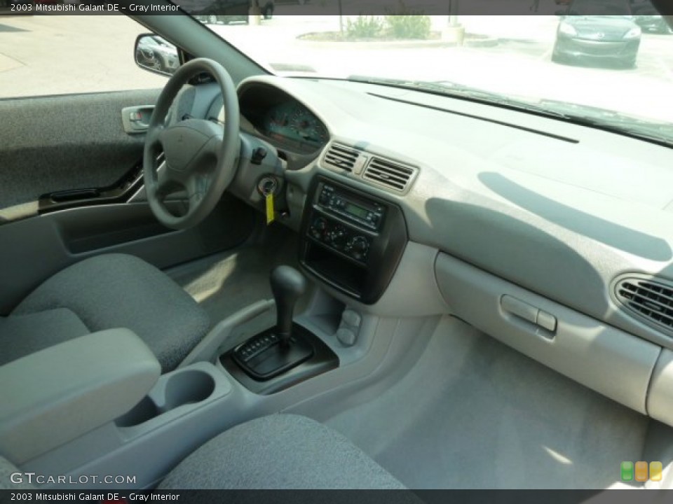 Gray Interior Dashboard for the 2003 Mitsubishi Galant DE #64795860