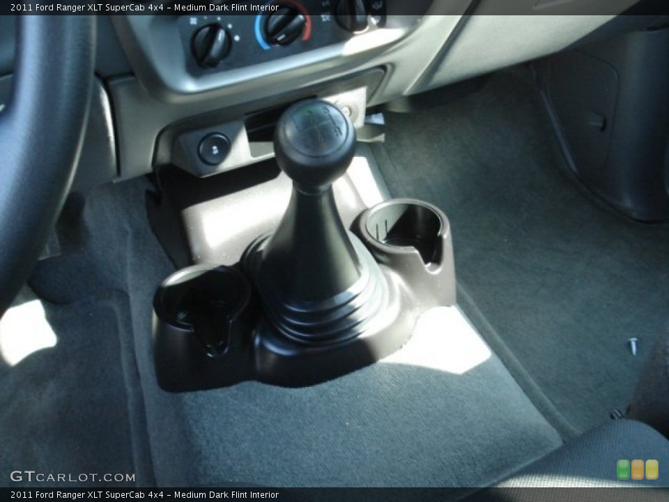 Medium Dark Flint Interior Transmission for the 2011 Ford Ranger XLT SuperCab 4x4 #64797882