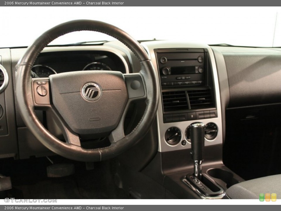 Charcoal Black Interior Dashboard for the 2006 Mercury Mountaineer Convenience AWD #64798716