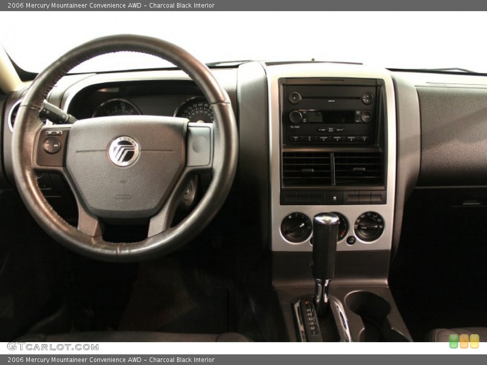 Charcoal Black Interior Dashboard for the 2006 Mercury Mountaineer Convenience AWD #64798770
