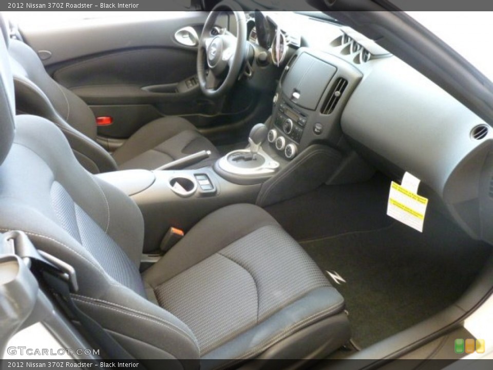 Black Interior Photo for the 2012 Nissan 370Z Roadster #64800492