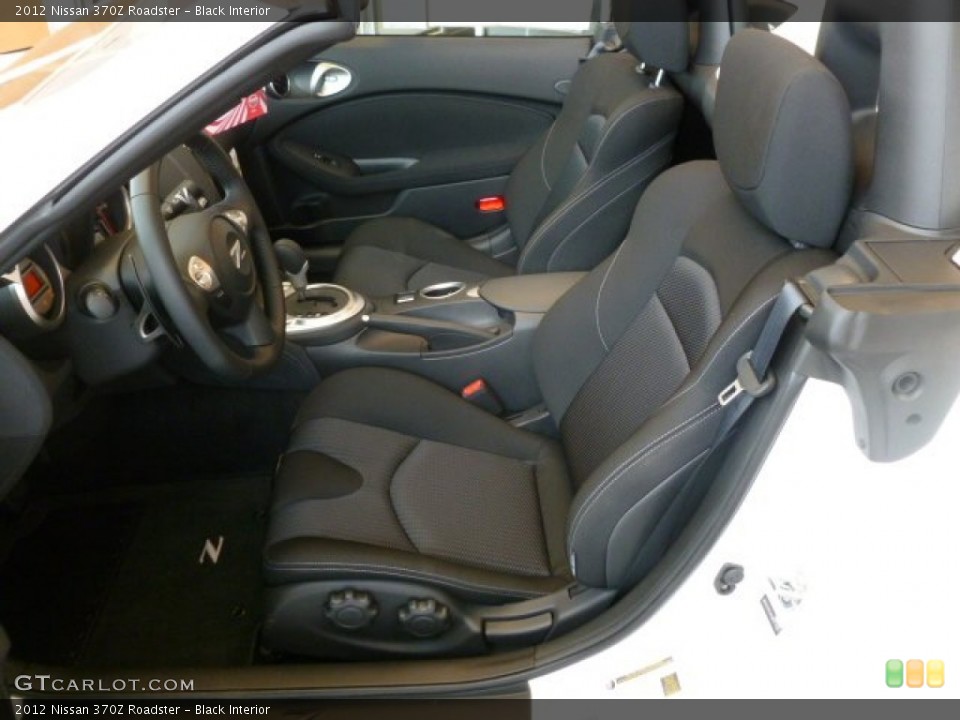 Black Interior Photo for the 2012 Nissan 370Z Roadster #64800507