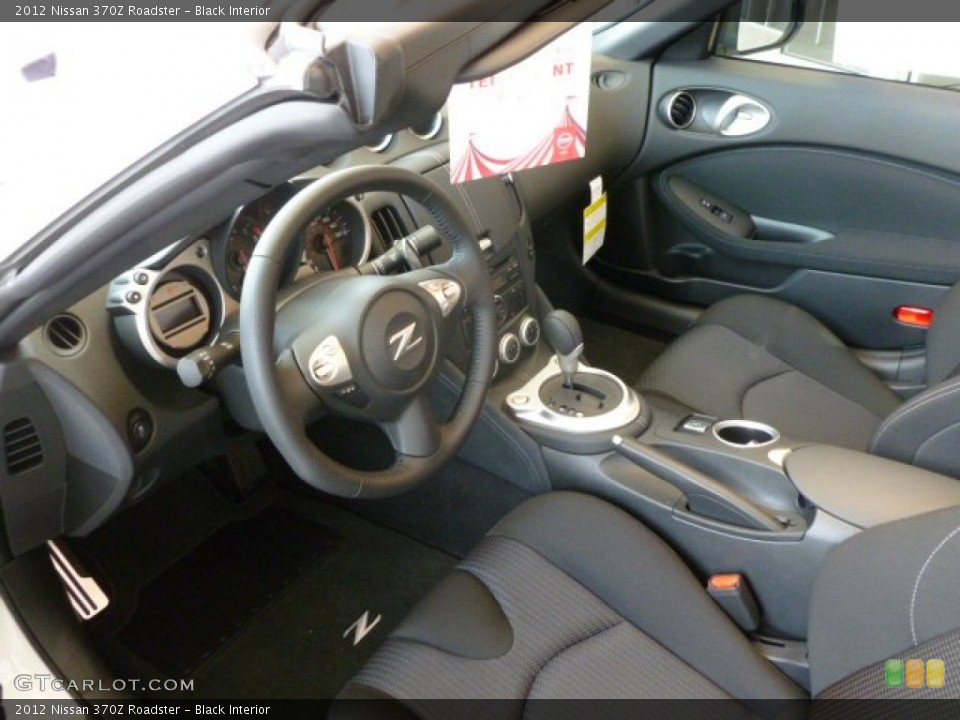 Black Interior Photo for the 2012 Nissan 370Z Roadster #64800513